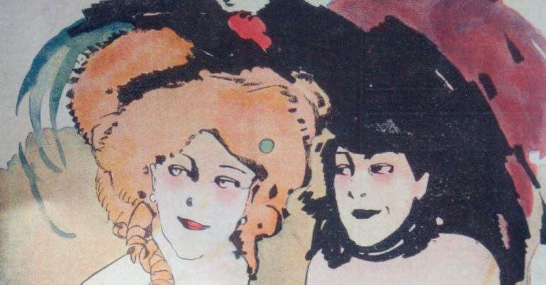 Un dels últims dibuixos de Xavier Gosé adquirits pel Museu Morera.