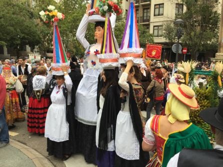 Casa de Canarias. Ofrenda de Frutos
