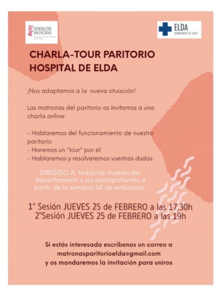 Charlas adaptadas a la situación sanitaria actual