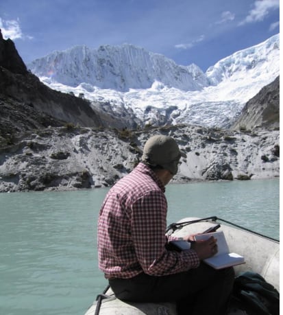 Científicos y científicas en pleno trabajo de campo
