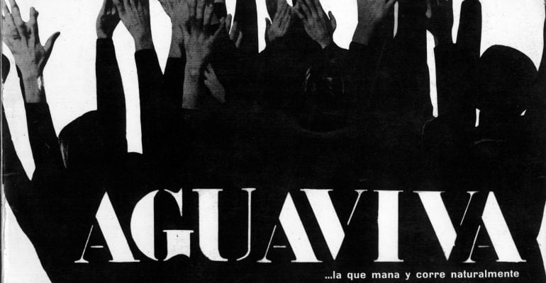 Portada de un disco del grupo de la Transición &#039;Aguaviva&#039;