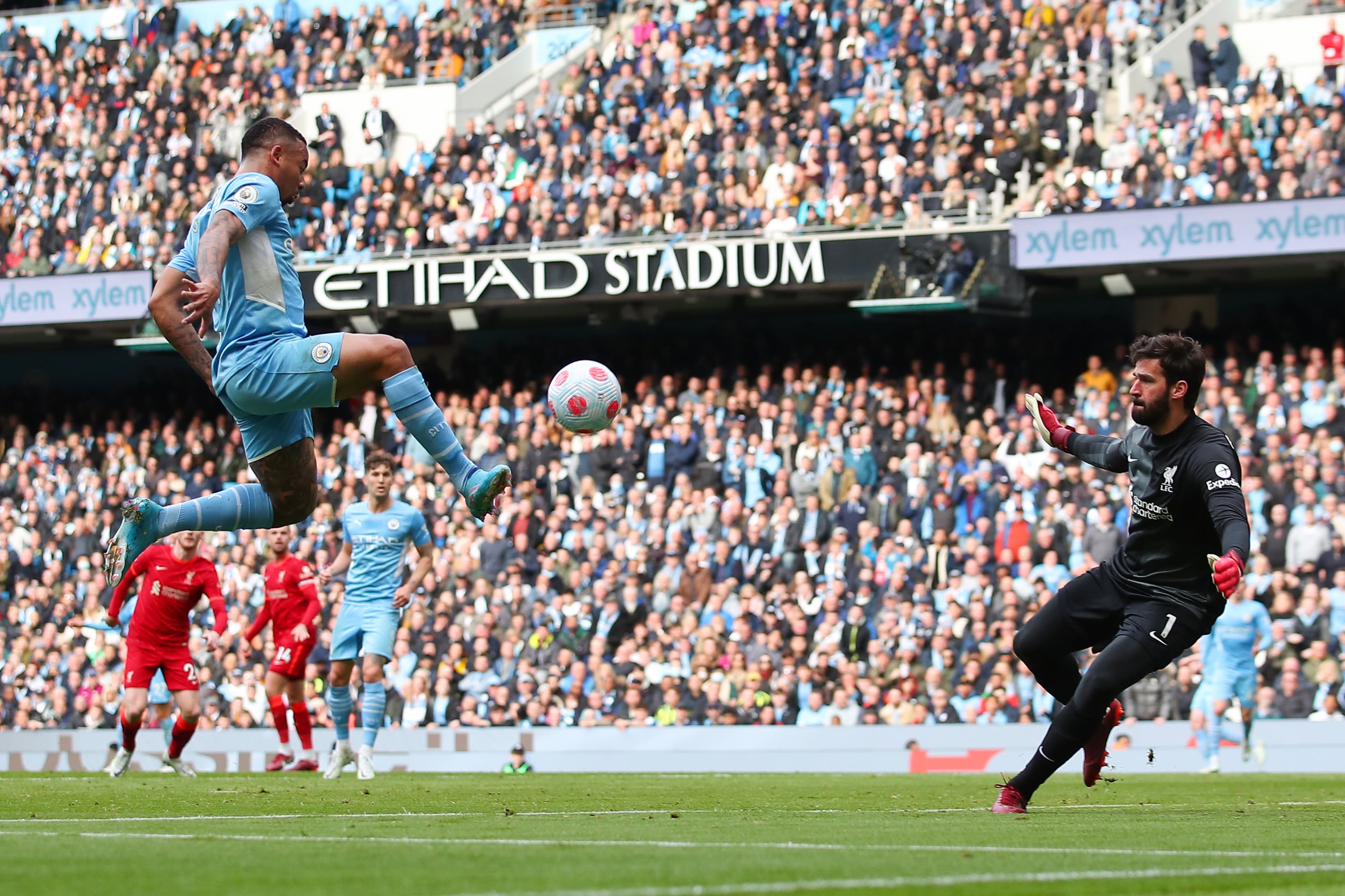 Gabriel Jesús, jugador del Manchester City.