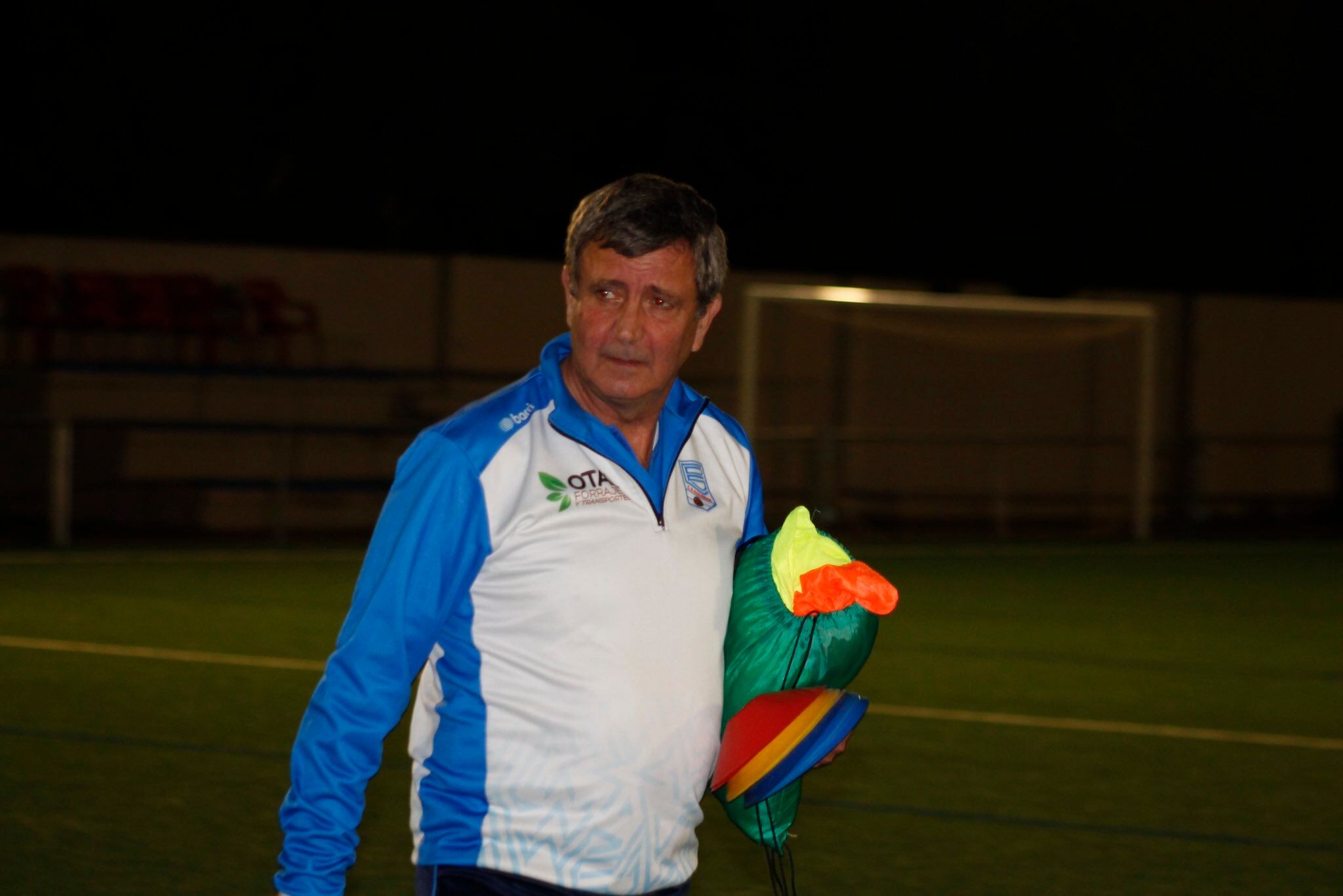 Rafa Hidalgo ya ha iniciado su trabajo como entrenador del Sariñena