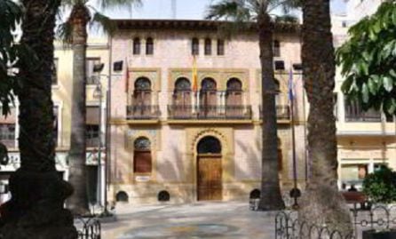 Fachada del Ayuntamiento de Águilas