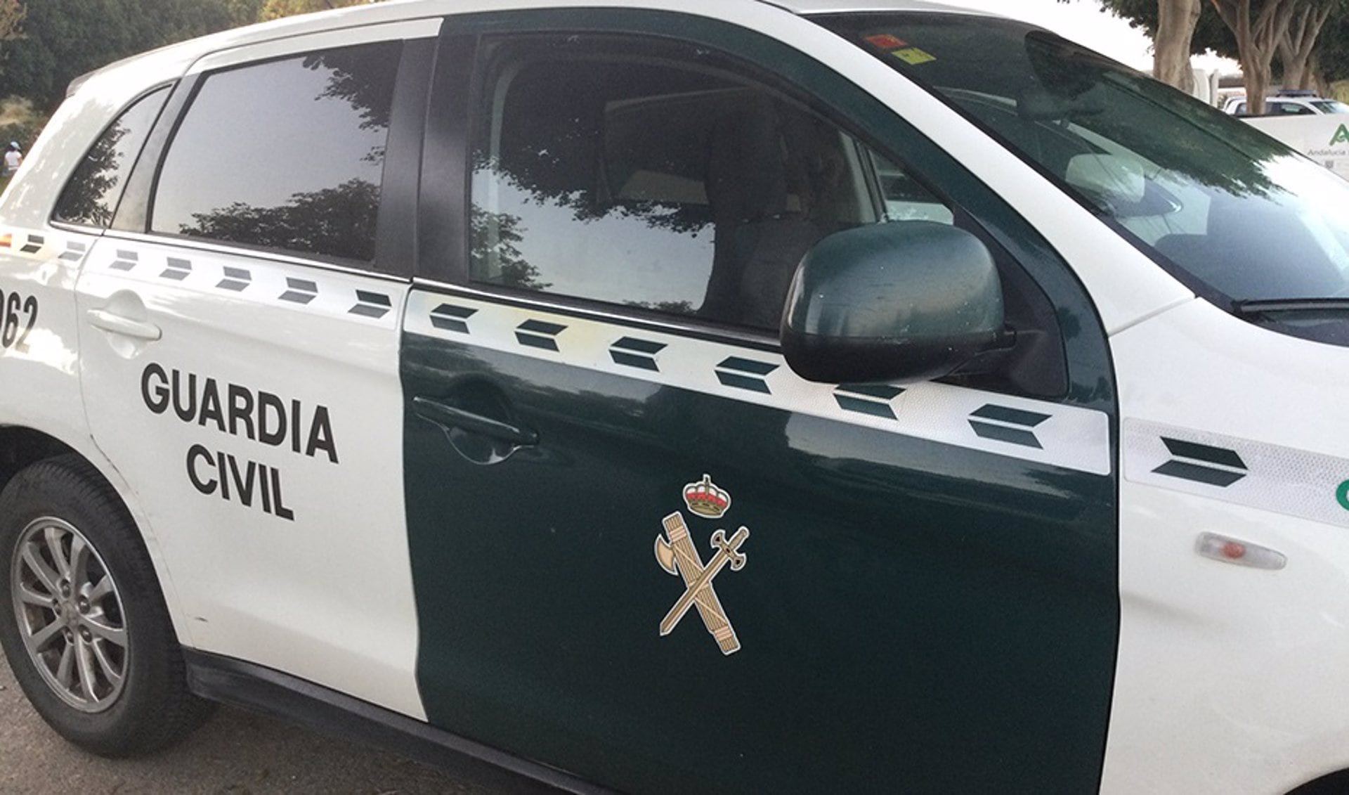 Vehículo de Guardia Civil