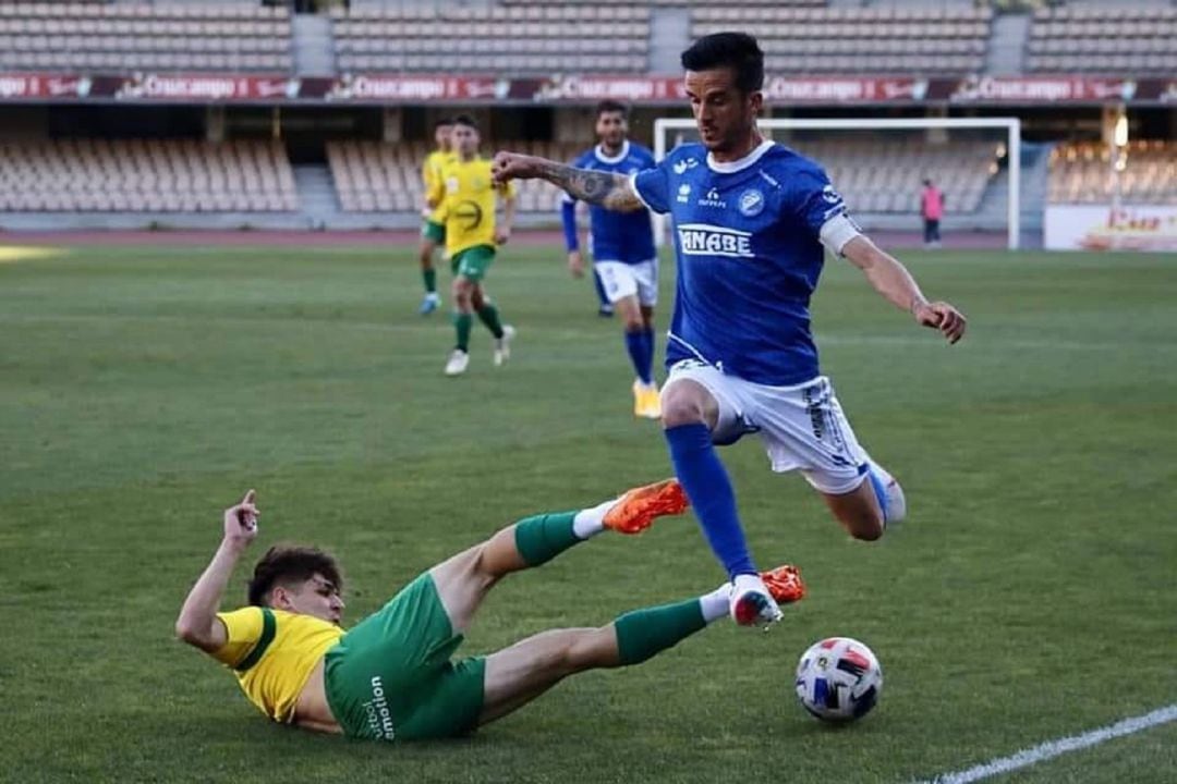 Un momento del Xerez-Unión.