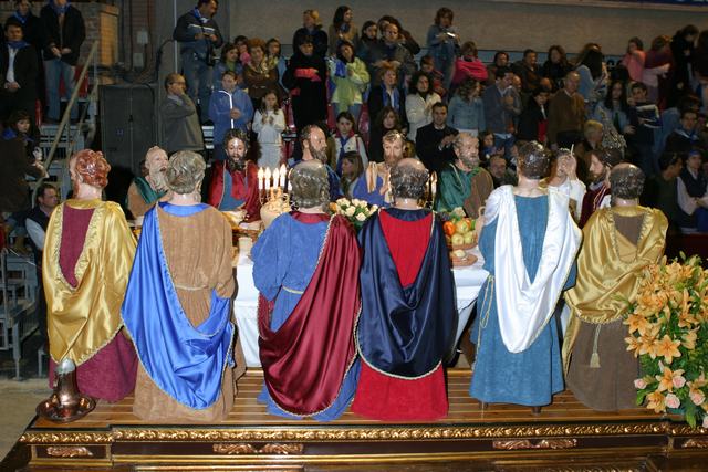 La Santa Cena de Salzillo padre, con 326 años de historia, saldrá en la procesión del Perdón del Jueves Santo en Lorca