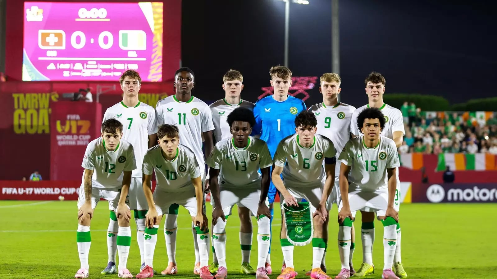El 10 de Irlanda es el capitán del Almería juvenil.