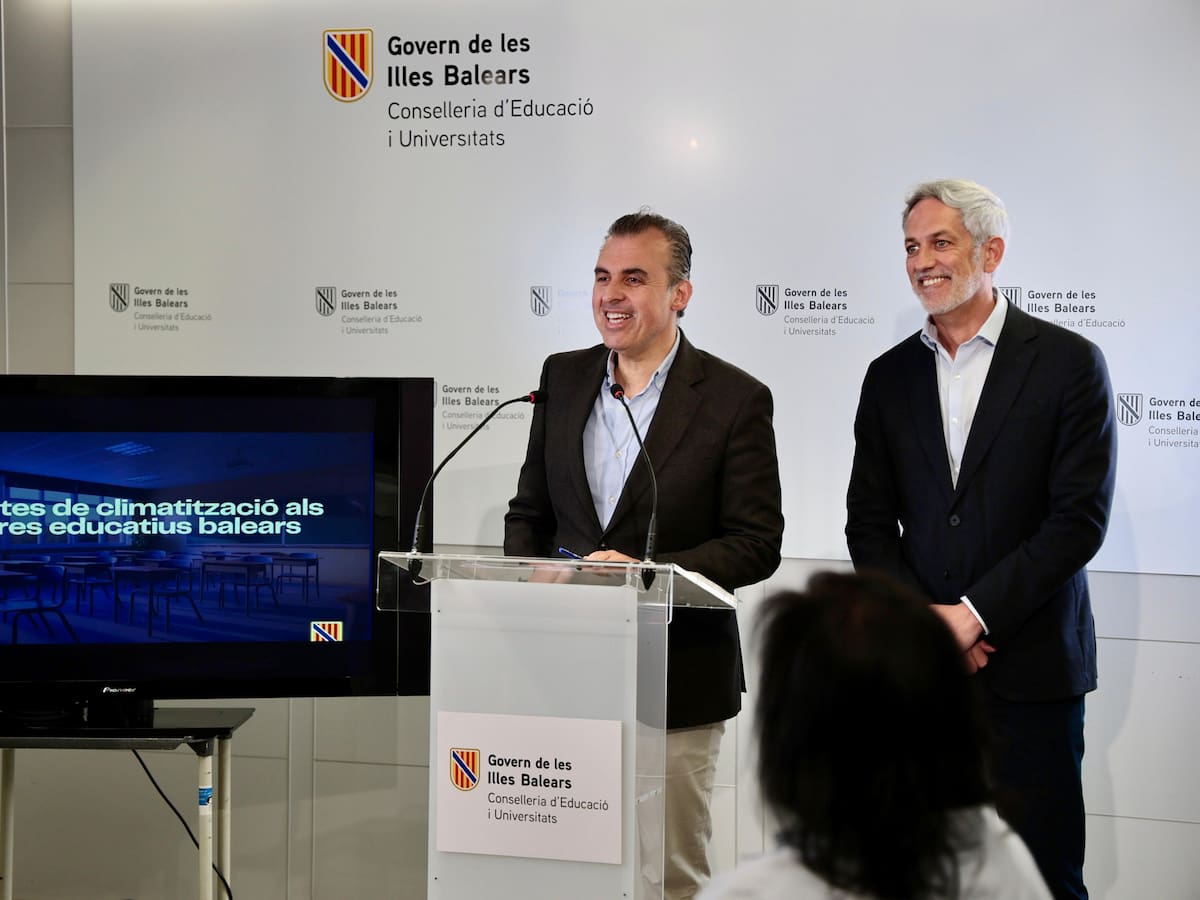 Mejoras en tres centros educativos de Ibiza por valor de dos millones de euros