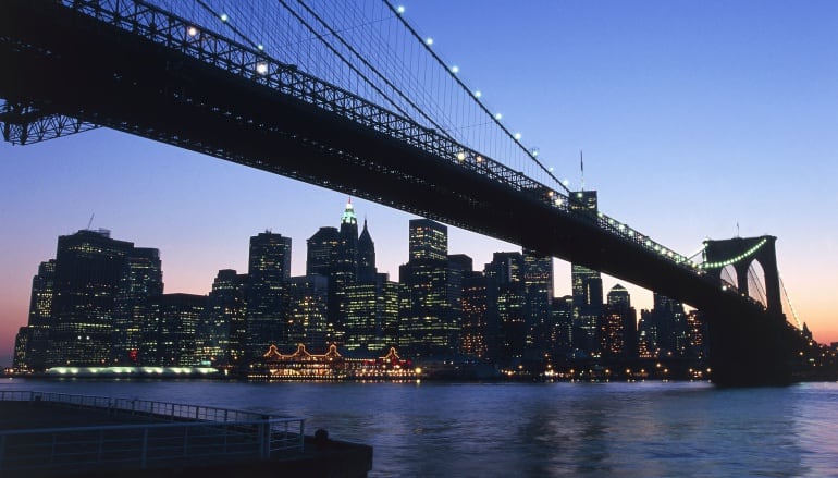 Skyline de Nueva York desde Brooklyn