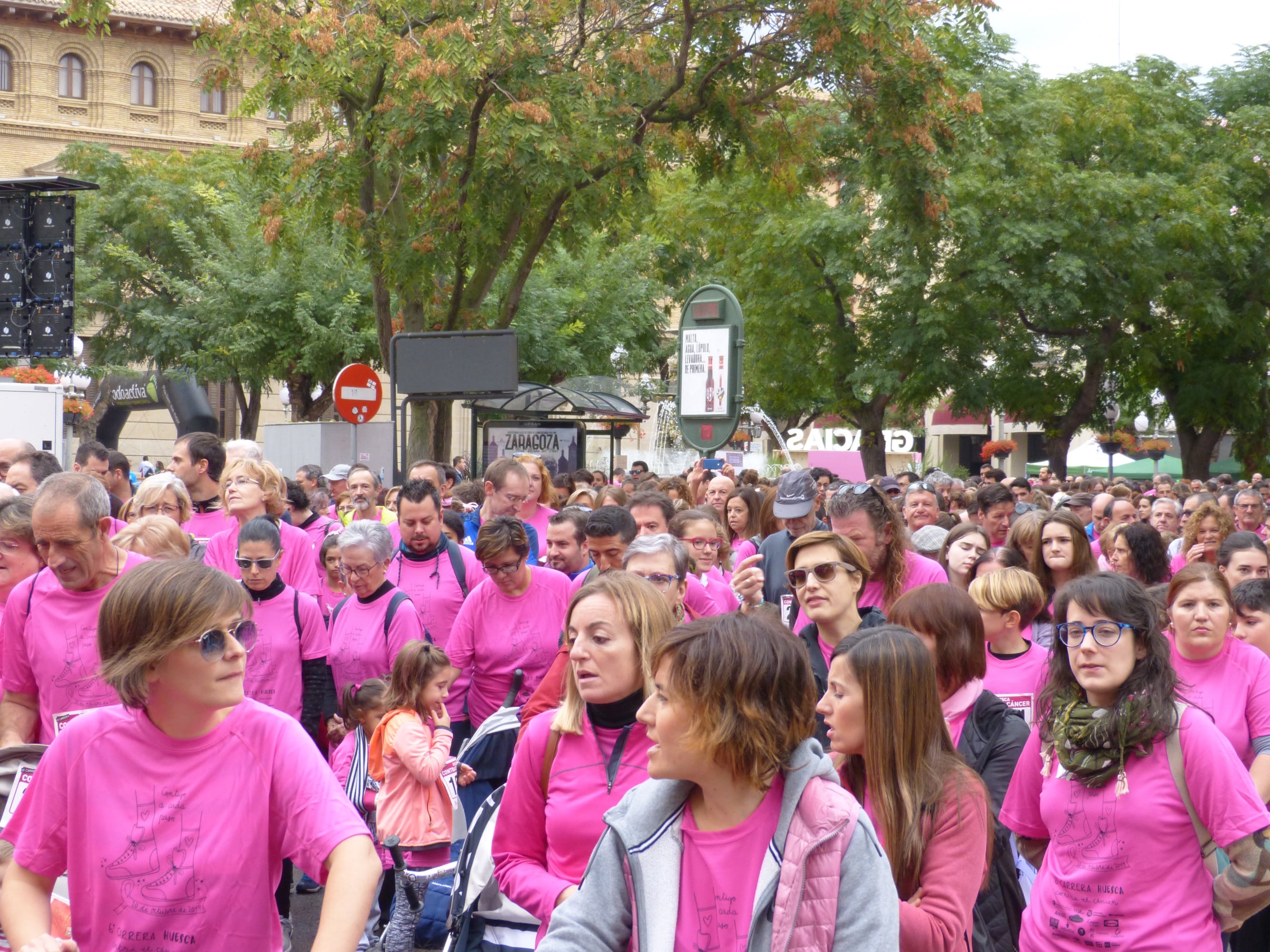 Carrera Contra el Cáncer en Huesca en la edición de 2022