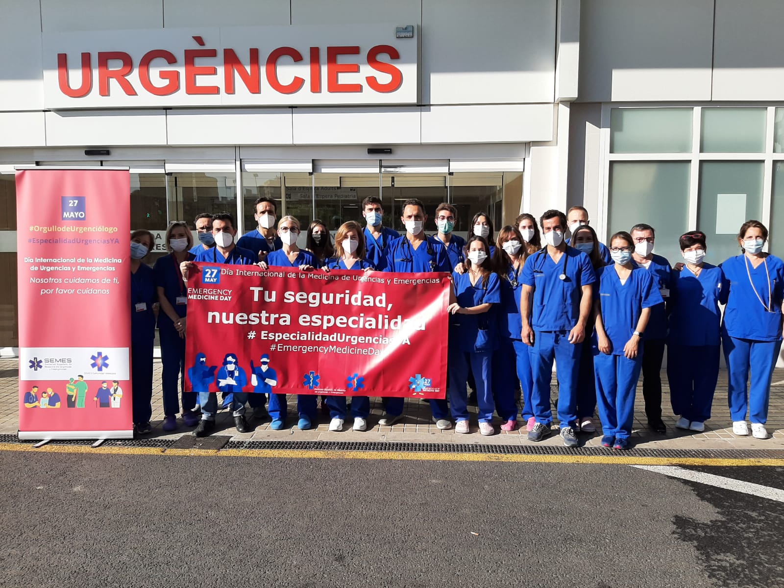 El Hospital General de Elche conmemora el Día Mundial de la Medicina de Urgencias