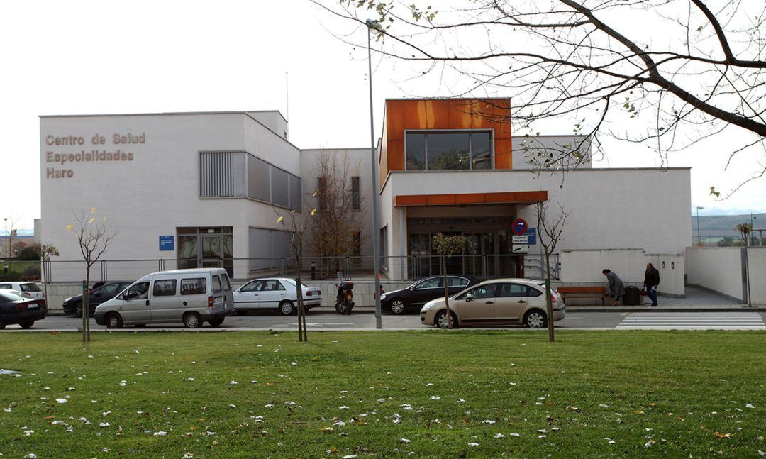 Entrada al centro de salud de Haro (La rioja)