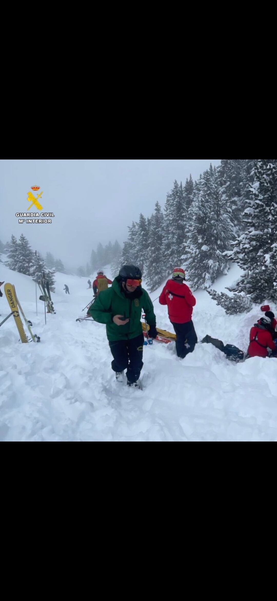 Se ha actuado rápidamente por los servicios de rescate