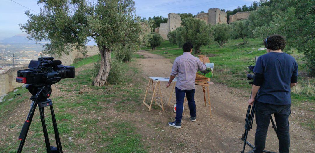 Curso de Pintura dentro de la Fiesta Virtual del Primer Aceite de Jaén.