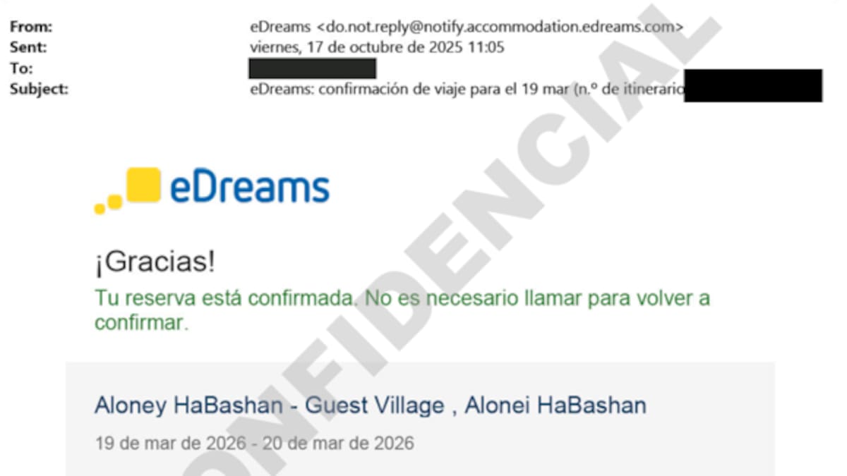 Un grupo de organizaciones presenta una querella contra eDreams por facilitar reservas en territorio ocupado por Israel