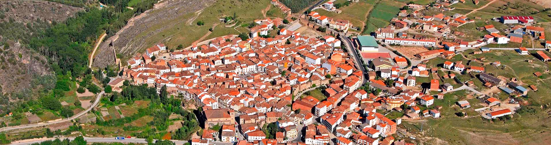 Vista panorámica de Cañete (Cuenca).