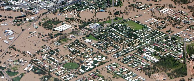 Las inundaciones en Australia afectan a un área igual a Alemania y Francia juntas