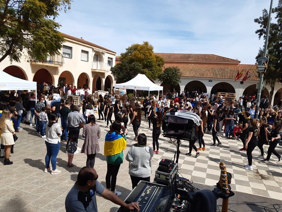 El Albujón se solidariza con Ucrania