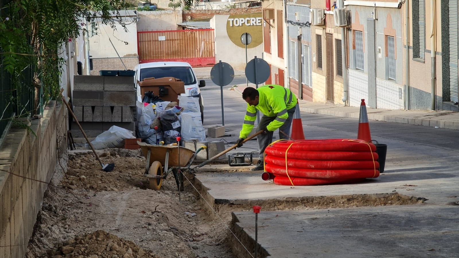 El Ayuntamiento de Elda ha acometido obras en diferentes calles de la ciudad
