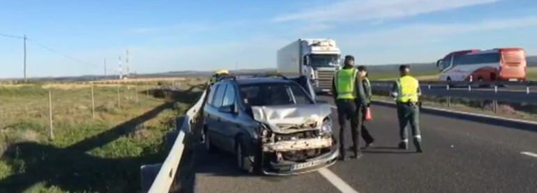 El suceso se produjo en la autovía A-3, en Fuentidueña de Tajo (Madrid)