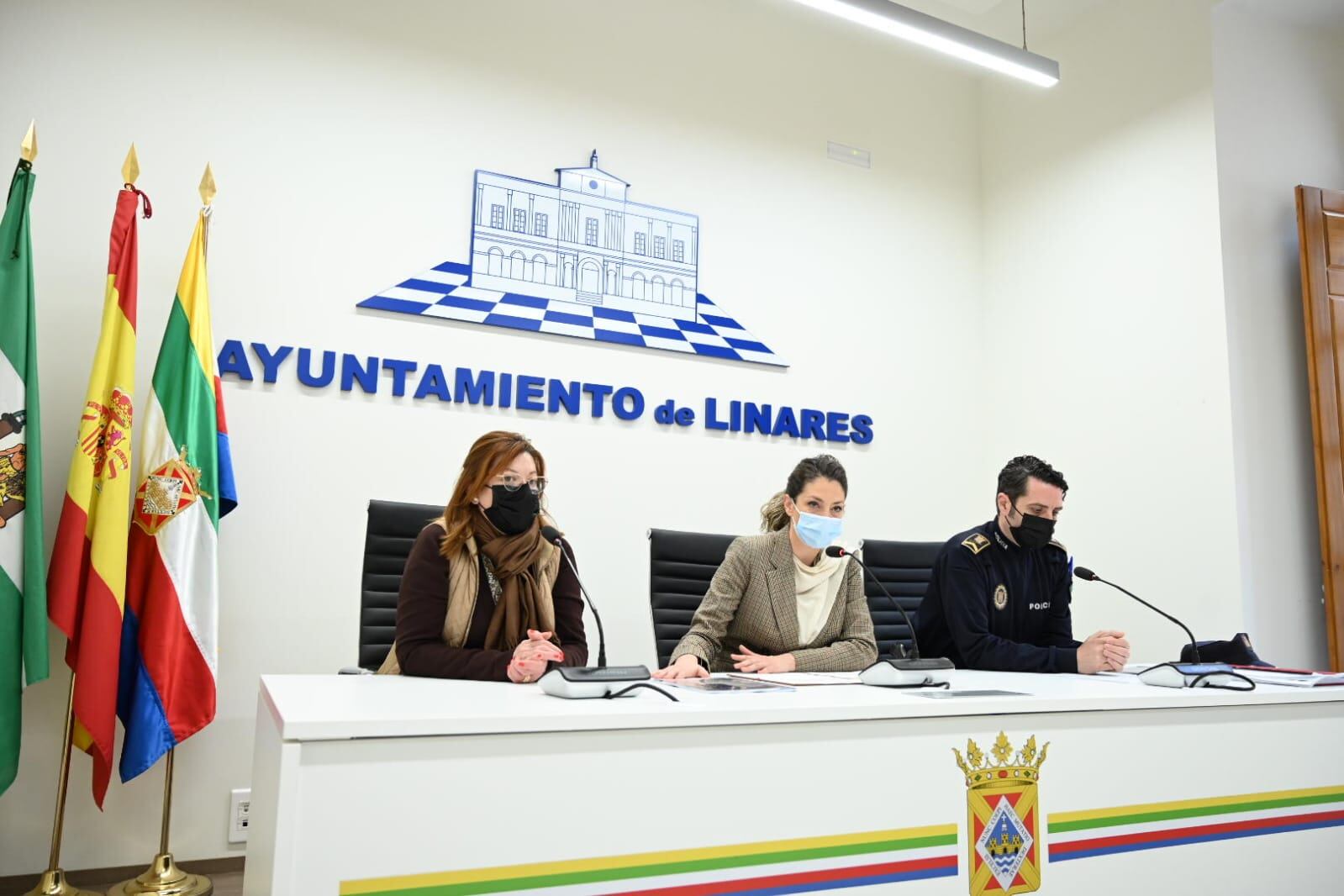 Presentación del dispositivo de tráfico en Linares para Semana Santa.