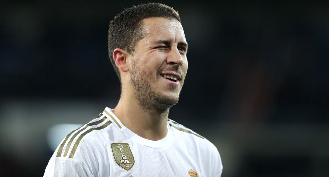 Eden Hazard, en un partido con el Real Madrid