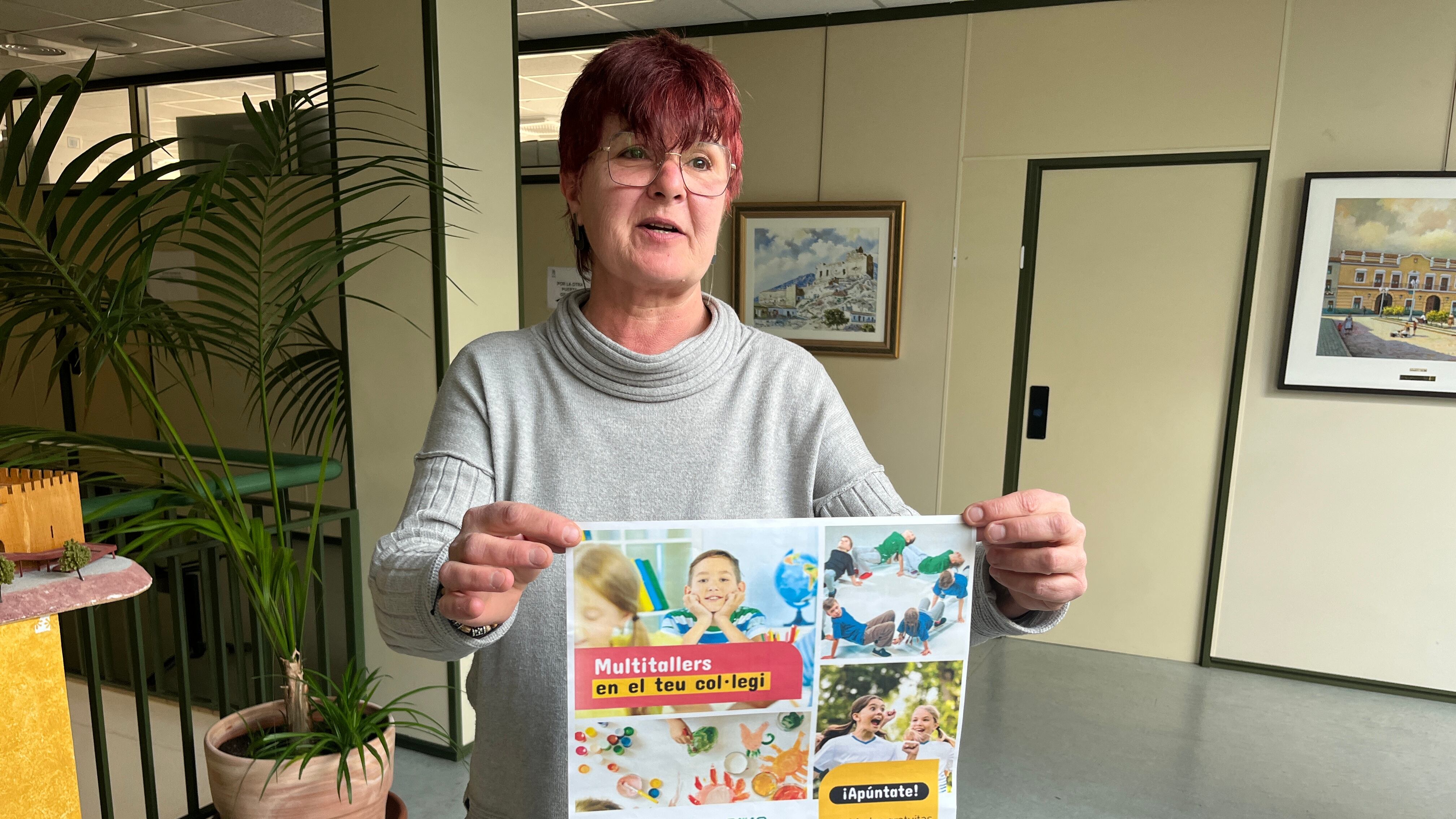 Sabina Sendra, edil de Educación, presenta las actividades extraescolares