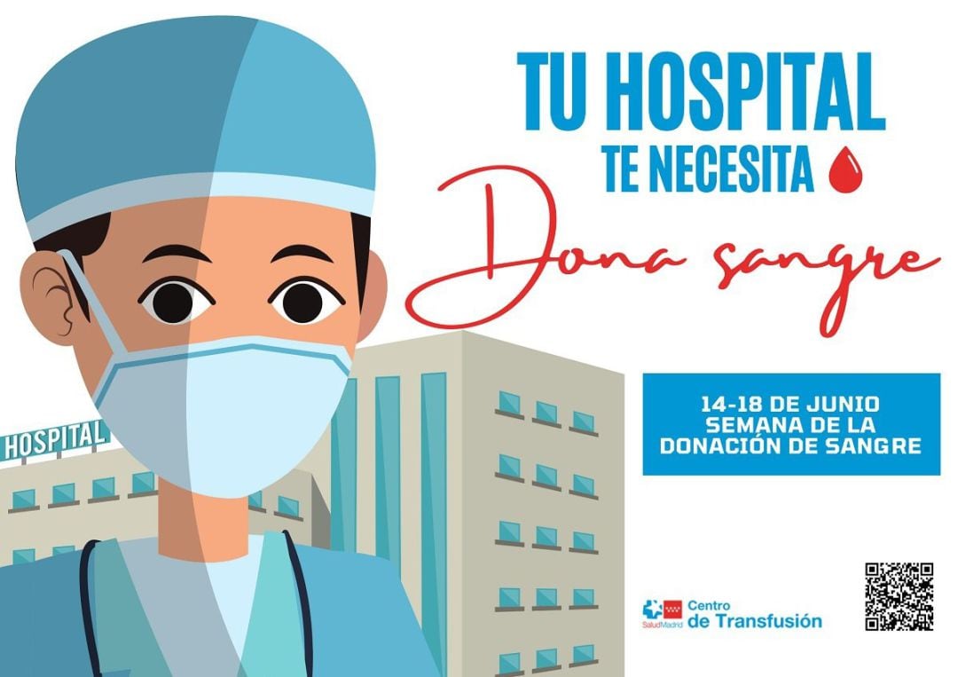 Campaña de donación de sangre para hospitales madrileños 