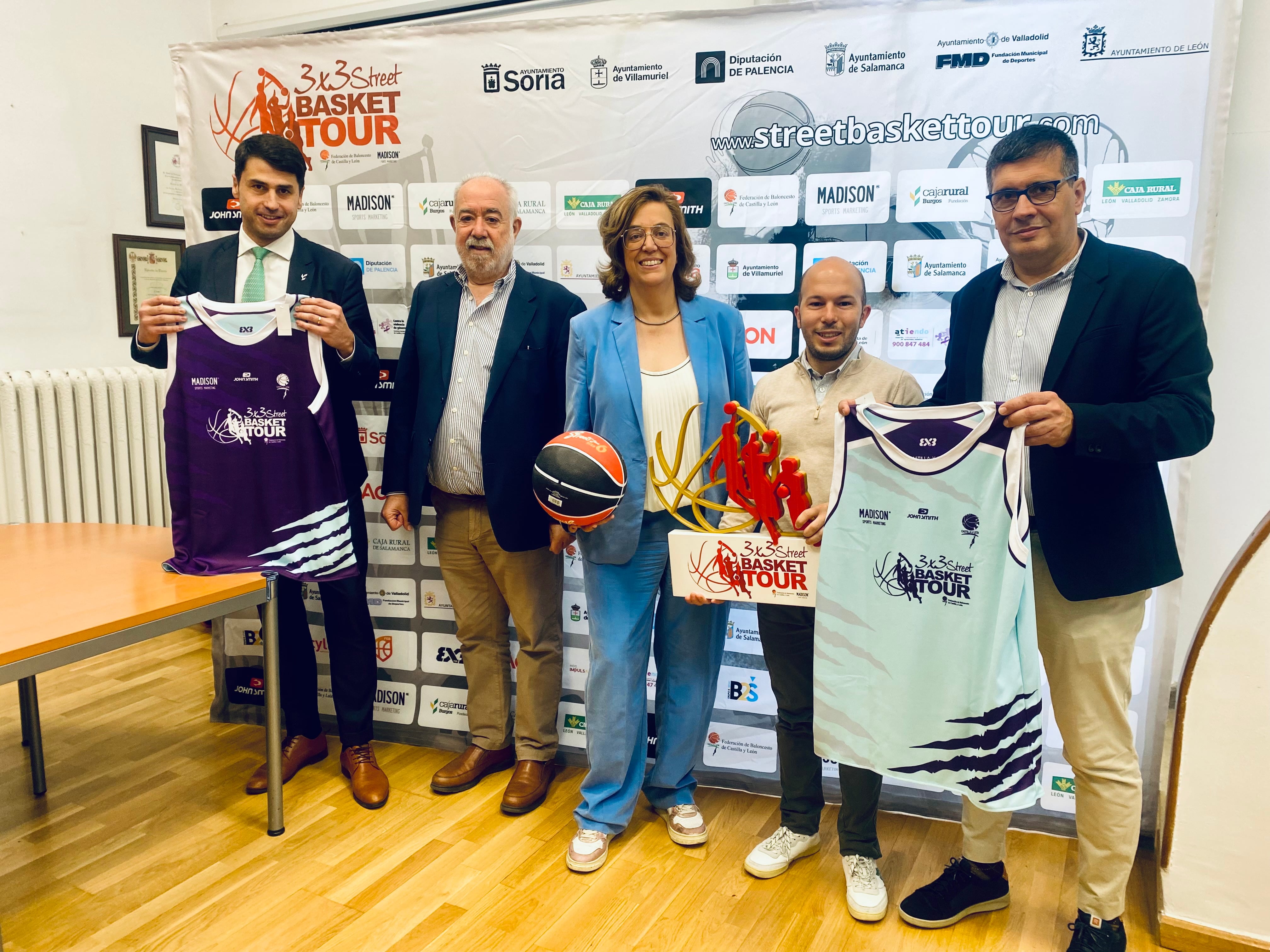 Llega a Villamuriel de Cerrato el 3x3 Street Basket Tour que organiza la Federación de Baloncesto de Castilla y León gracias a la colaboración de la Diputación de Palencia