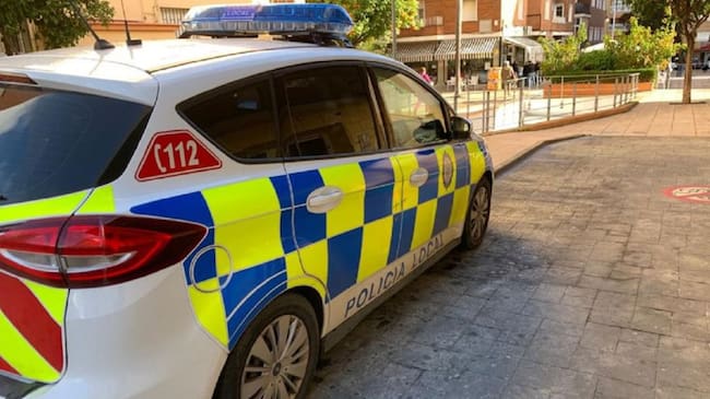 Un vehículo de Policía Local.