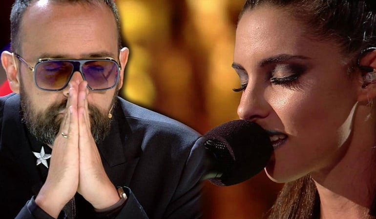 Risto Mejide y Elena Farga en la final de &#039;Factor X&#039; 