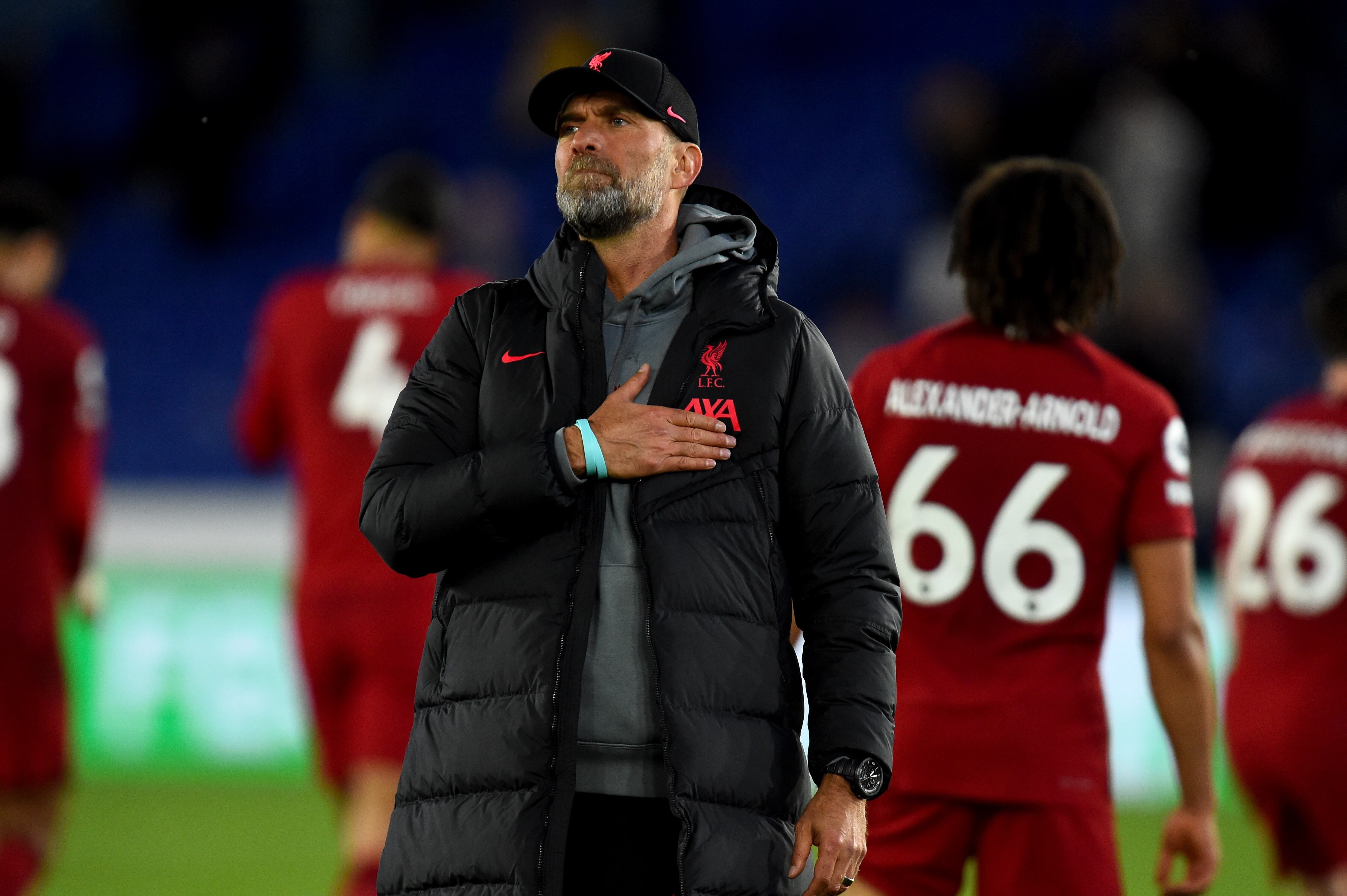 El técnico del Liverpool, Jurgen Klopp. (Reino Unido) EFE/EPA/PETER POWELL EDITORIAL USE ONLY. No use with unauthorized audio, video, data, fixture lists, club/league logos or &#039;live&#039; services. Online in-match use limited to 120 images, no video emulation. No use in betting, games or single club/league/player publications.