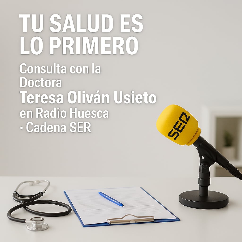 Carátula consulta médica con Teresa Oliván Usieto