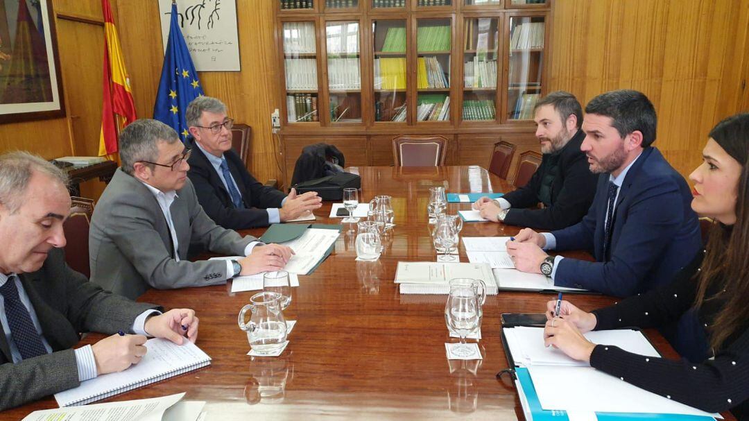 Reunión en el MITECO con el consejero murciano Antonio Luengo