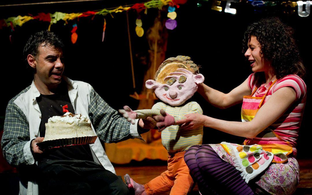 Fabularia Teatro durante una de sus representaciones