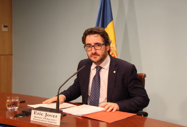 El ministre d'Educació i Ensenyament Superior, Èric Jover.