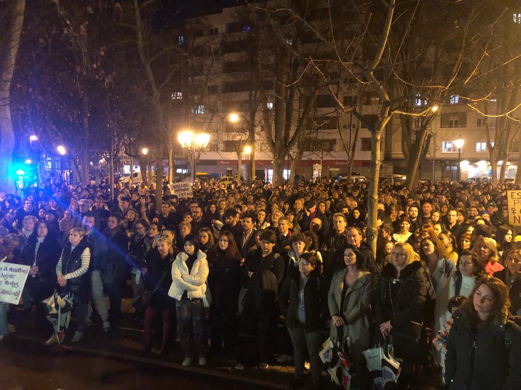 Manifestación del 8M en Logroño