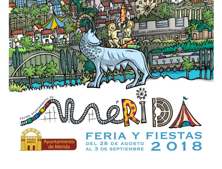 Cartel de la Feria y Fiestas de Mérida 2018