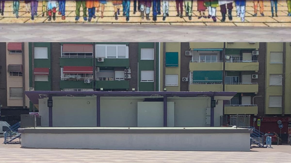 Isabel Gadea Mural Molina de Segura