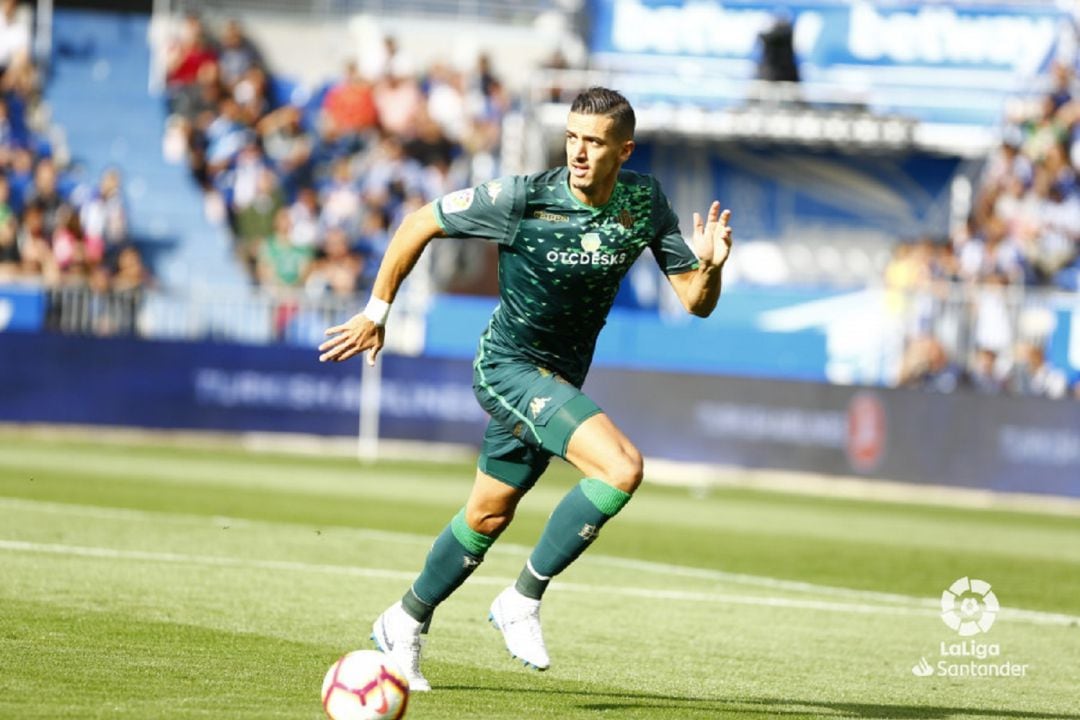 Zou Feddal con el Real Betis