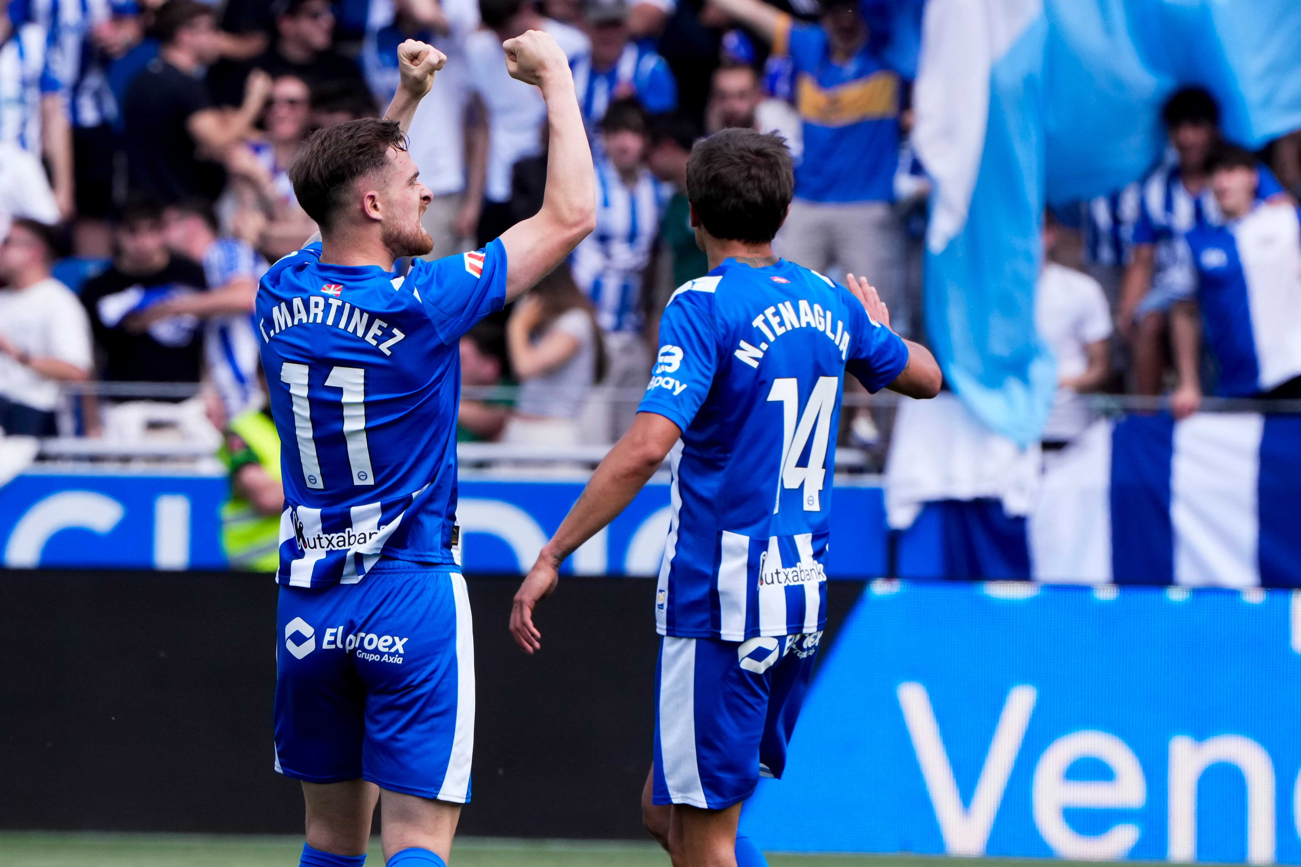 Victoria ante el Mallorca.