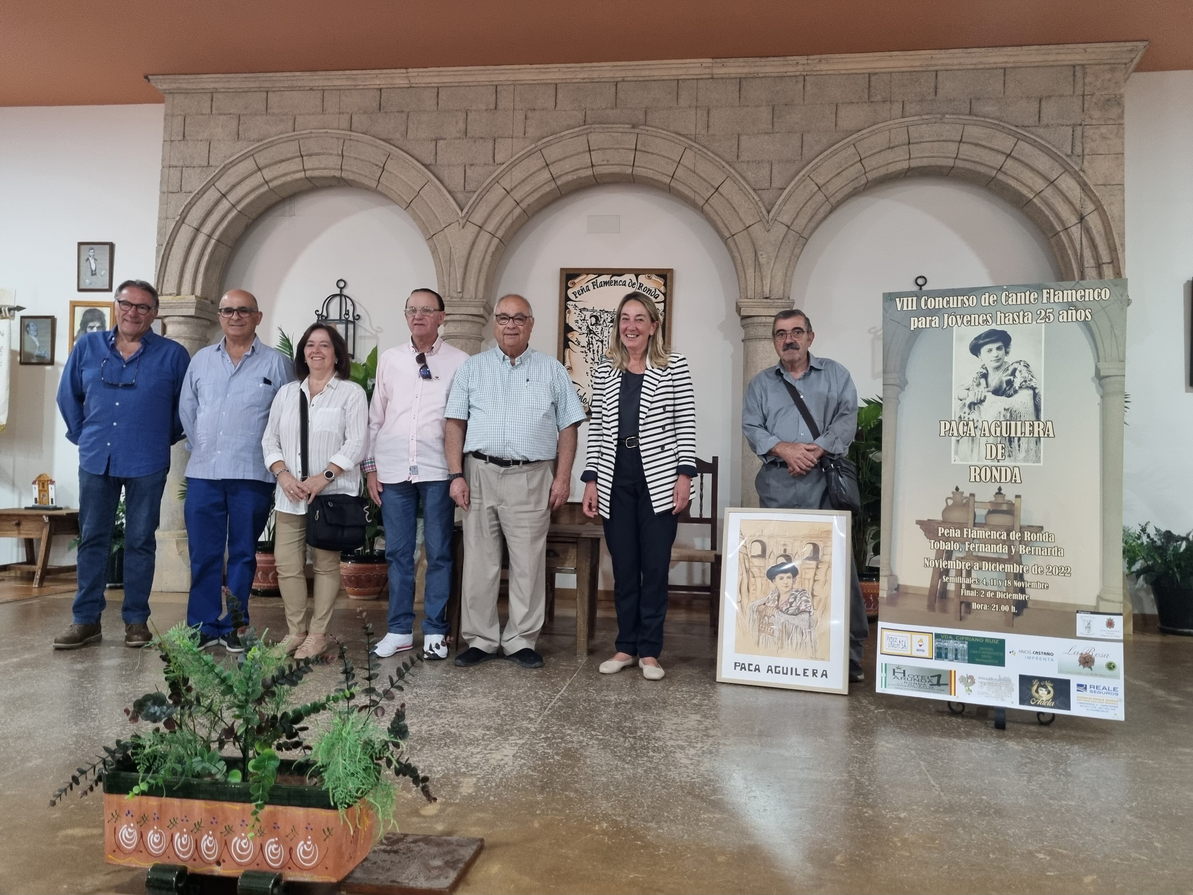 Presentación del concurso "Paca Aguilera"