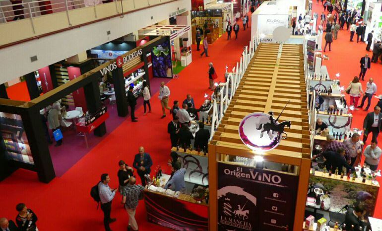 Pabellón Virgilio en la Feria Nacional del Vino 2017.