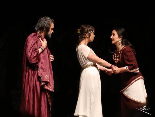 Actuación de la compañía la Cuerda.