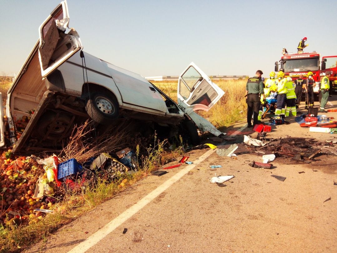 Accidente Cabanillas-Alovera