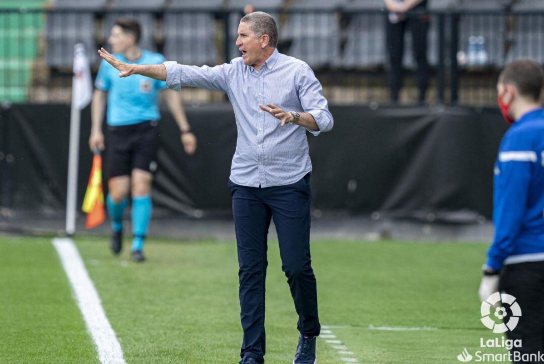 Imagen de Garrido en un partido en Castalia.