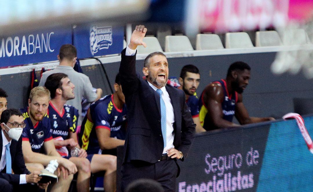 Ibon Navarro, entrenador del MoraBanc Andorra