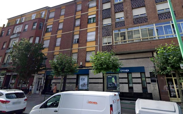 Oficinas de Unicaja en la avenida de Portugal