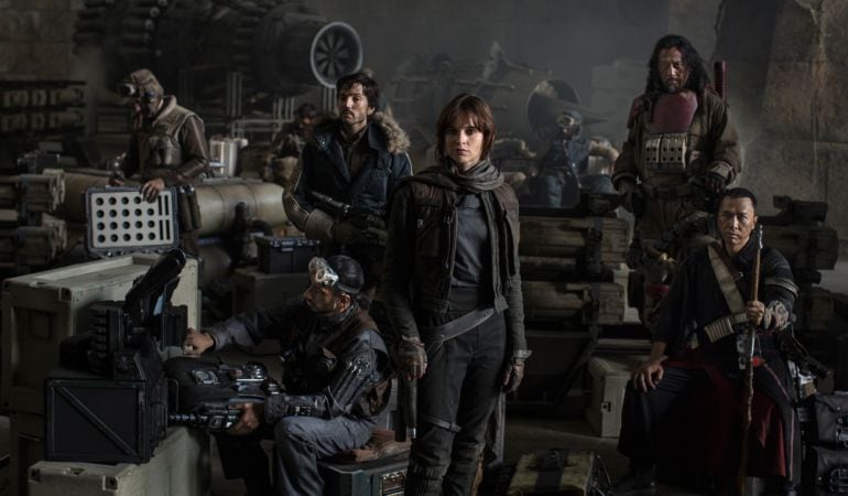 El elenco original de &#039;Rogue One&#039;.